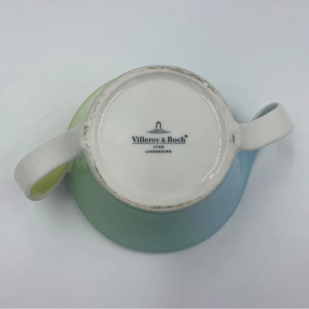 Villeroy & Boch New Wave Sugar Bowl‎ Lagoon - Discontinued